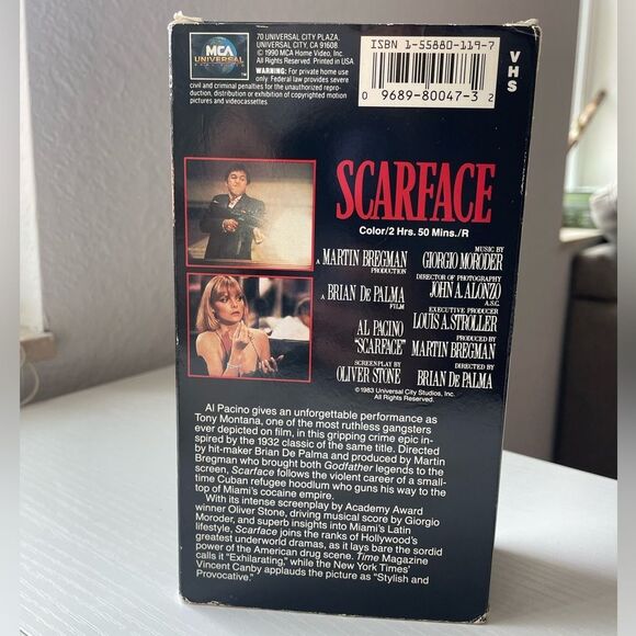 Vintage VHS Lot - Jurassic Park, Scarface, Wayne’s World - Picture 5 of 7